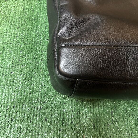 Authentic Coach Hudson Surplus Commuter Leather Laptop Briefcase Bag F70374 Real - Picture 6 of 8